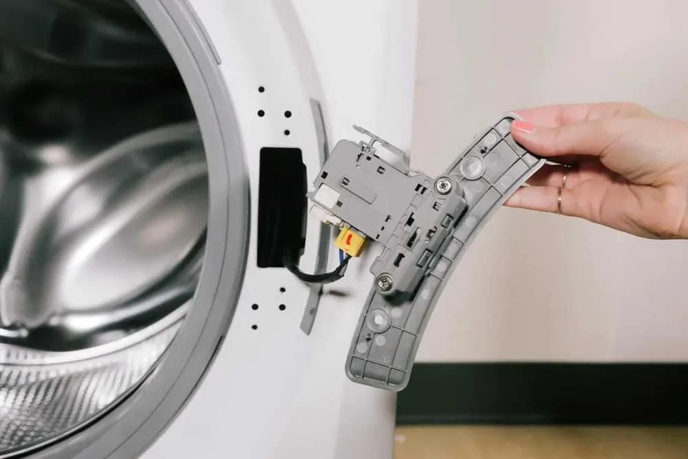 Door lock and seal replacement service for washing machine