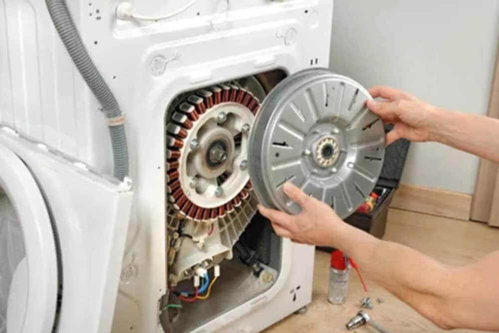 Washing machine motor repair by technician in Kuala Lumpur